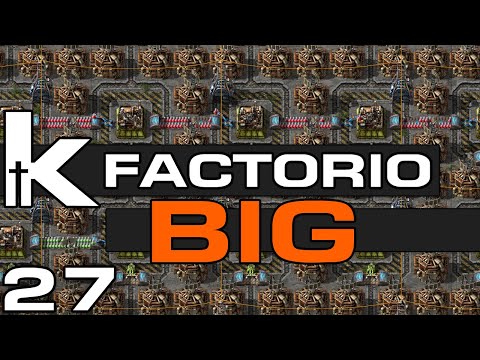 Factorio BIG - Ep 27 |  Science Setup Refining Refactoring | Factorio Megabase in 0.18