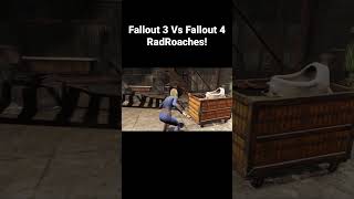Fallout 3 Vs Fallout 4 RadRoaches! #fallout