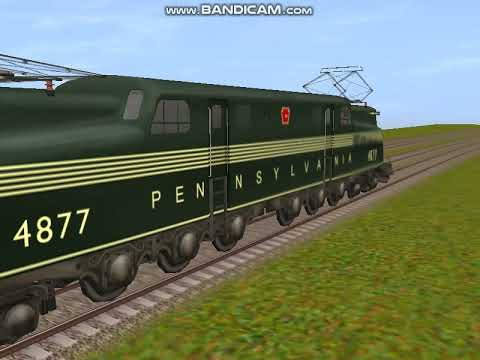 PRR GG1 vs AEM-7AC vs 1043 vs Rc4 Mega Racing Trainz