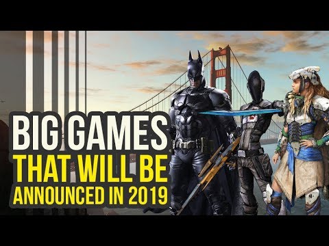 Big Games That Will Likely Be Announced In 2019 (Horizon Zero Dawn 2, Borderlands 3 & More!) Video