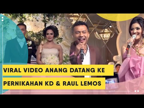 Viral! Video Anang Hermansyah di Pernikahan KD dan Raul Lemos, Perkatannya Jadi Sorotan