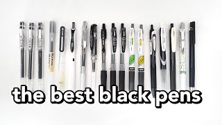 What is the BEST BLACK Pen for Note-taking? 🖤