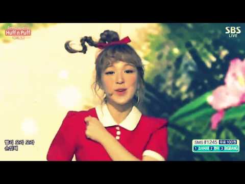 Red Velvet (레드벨벳) Huff n Puff Inkigayo Comeback Special LIVE 13/09/15
