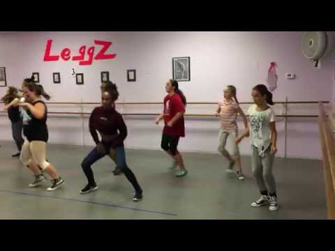 Intermediate Hip Hop dance with Anthony Williams at Leggz Dance Academy
