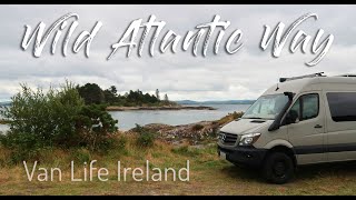 Wild Camping at Zetland Pier // Wild Atlantic Way // Van Life Ireland