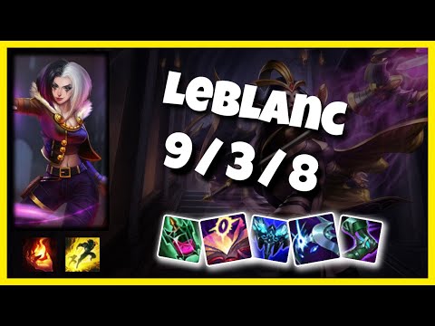 LeBlanc vs Yone EU Challenger MID (9/3/8) - v11.4