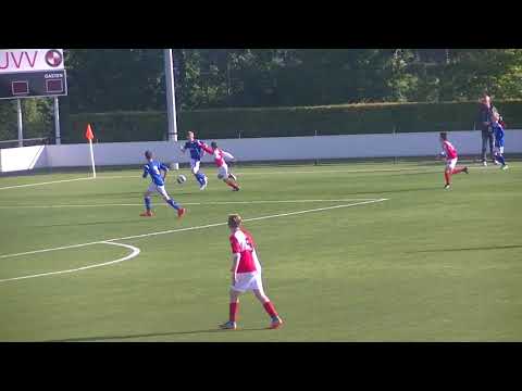 Isaiah Ahmed UVV JO13-1 - GVV JO13-1 1ste helft (1-1) beker