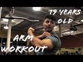 Teen bicep workout (IM BACK!)