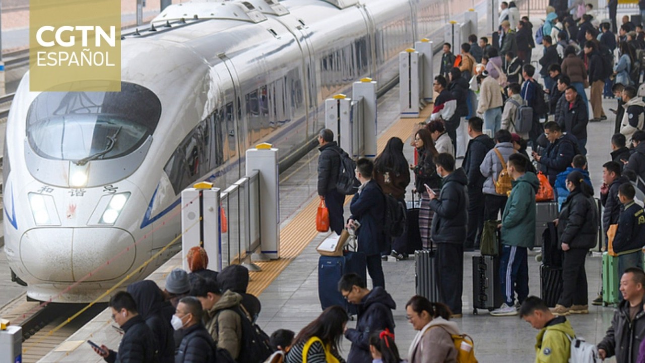 Se produce un pico de viajes al finalizar el periodo vacacional por el Año Nuevo chino