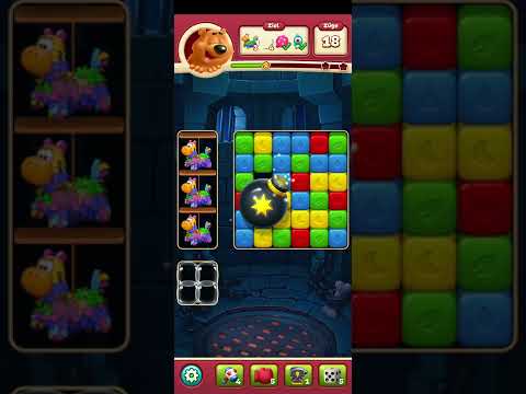 Toon blast Level 1820 no booster 3 stars