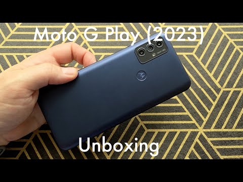 Moto G Play 2023 unboxing ($169): unapologetically budget :)