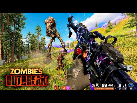 COD: Cold War Zombies | Solo Outbreak Gameplay With AK 47 (No Commentary)