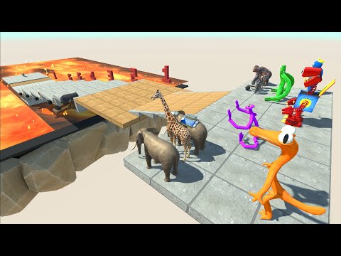 Who Can Go Through All The Challenges - Animal Revolt Battle Simulator