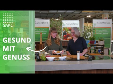 Making of "Gesund mit Genuss" - wir kochen vor der Kamera