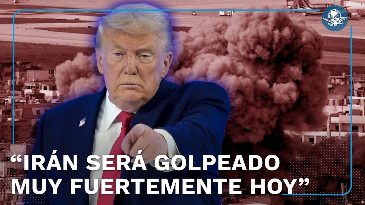 Trump advierte golpe “muy fuerte” contra Irán en plena escalada militar