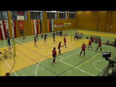 Volleyball ÖMS U15 weiblich 2015/16 Finale GIWOG Eisenerz/Trofaiach-Brückl hotvolleys