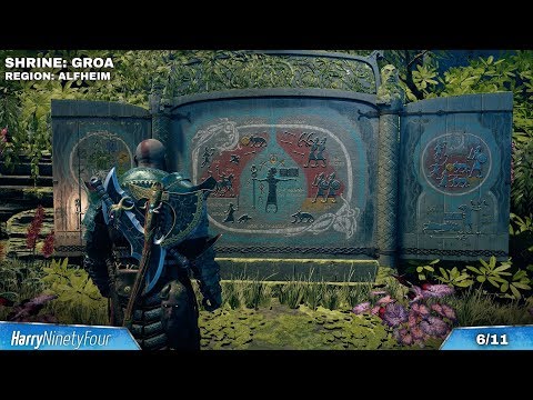 God of War - All Jotnar Shrines Locations Guide (The Truth Trophy Walkthrough)