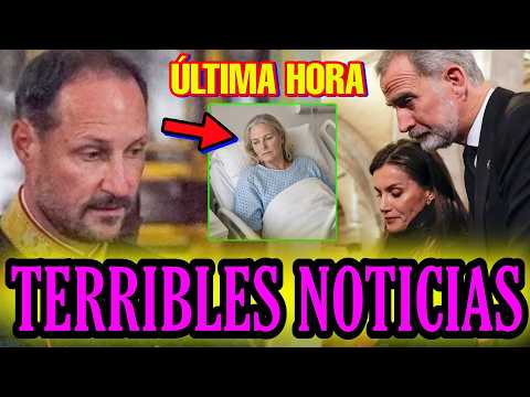 🚨HAAKON DE NORUEGA REVELA TRISTES NOTICIAS SOBRE METTE MARIT TRAS COMUNICADO DE LETIZIA Y FELIPE