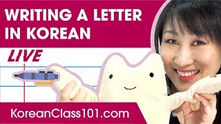 How to Write a Letter in Korean | Improve Your Writing Skills