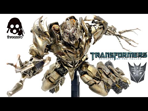 WOW! Transformers REVENGE OF THE FALLEN Threezero MEGATRON DLX Action Figure Review