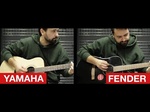 Fender CD-60S vs Yamaha F-310 🎸 Guitar PARTY