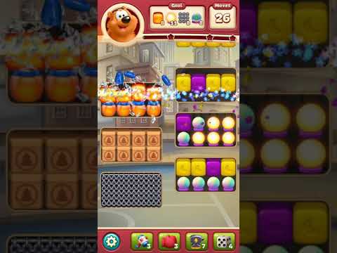 Toon blast 3322 no boosters 2 stars