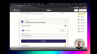 Save emails to your notes with Reflect + @Zapier