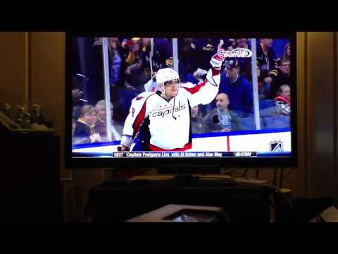 Caps vs Sabres 3/30/13 celebration