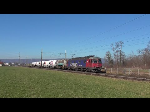 Trafic ferroviaire à Frenkendorf - 15 février 2023