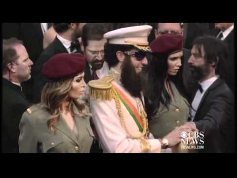 Sacha Baron Cohen's Oscars Dictator stunt