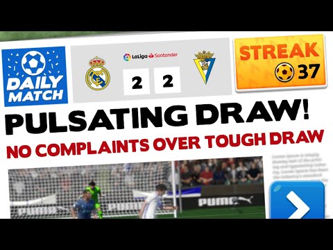 37 Streak - Score! Hero 2022 - Real Madrid Vs. Cadiz CF