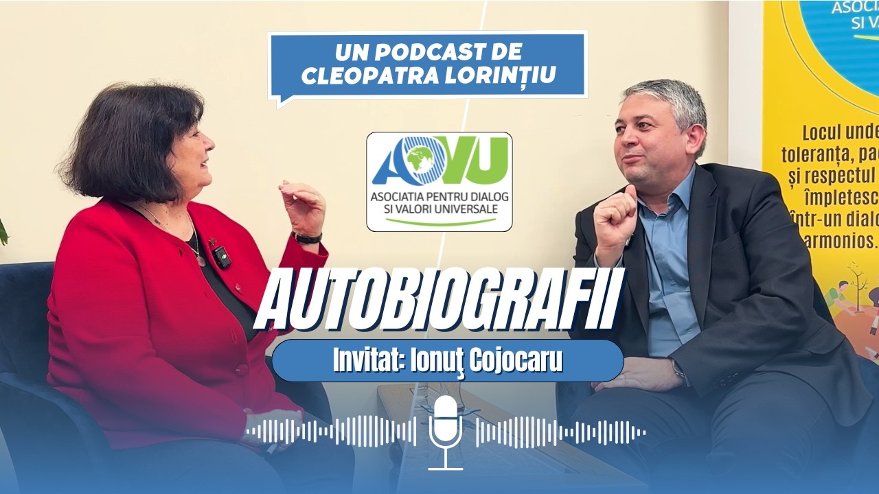 AUTOBIOGRAFII Ep 12 IONUȚ COJOCARU Un podcast de Cleopatra Lorințiu Produs de ADVU