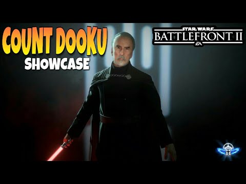 Star Wars Battlefront 2 Count Dooku Showcase! Emotes, Victory Poses, Abilities, and More!