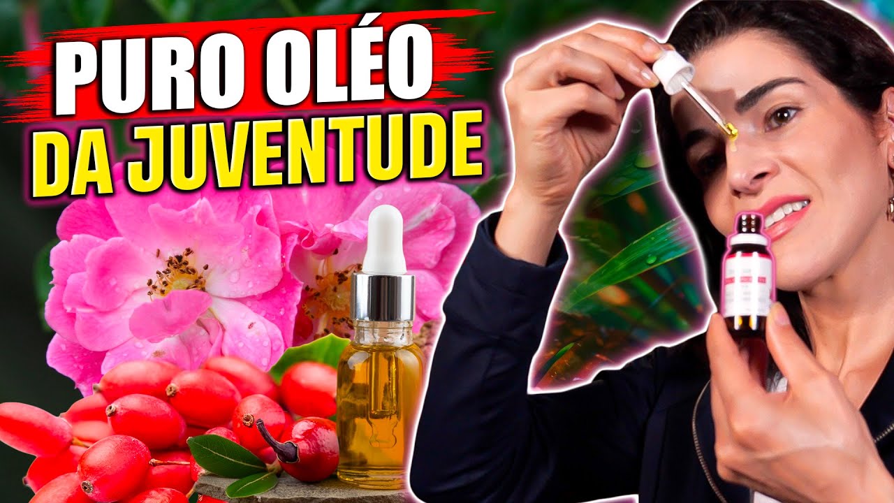 O melhor ÓLEO para a Pele: Trata Rugas, Flacidez e Manchas no Rosto: Óleo de Rosa Mosqueta