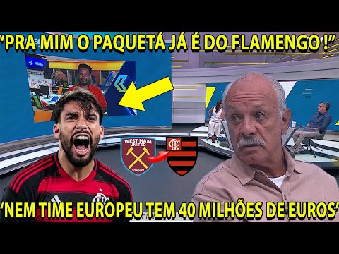 MAESTRO JÚNIOR CRAVA PAQUETÁ NO FLAMENGO E FICA ASSUSTADO COM QUANTO DINHEIRO QUE O FLAMENGO TEM !
