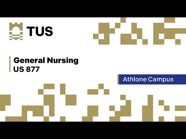US877 - General Nursing [Athlone]  