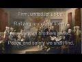 Hail Columbia! with Lyrics; First American National ...