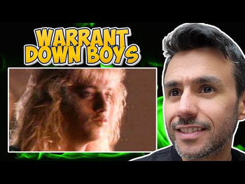 Warrant - Down Boys | REACTION | First Time Hearing It