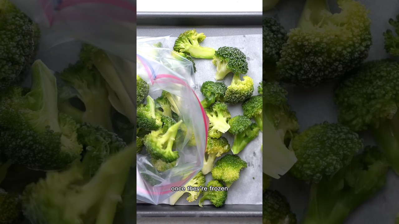 How To Freeze Broccoli (the right way) 🥦