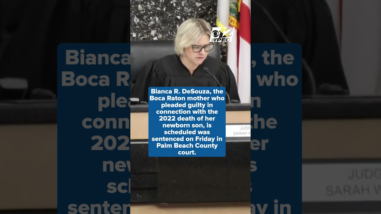 Florida mother sentenced to probation, rehab in newborn's death