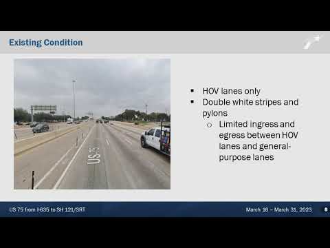 US 75 between I-635 and SH-121/Sam Rayburn Tollways