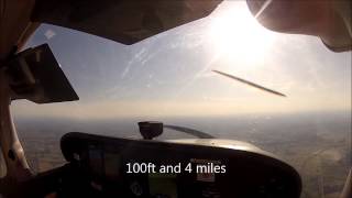 preview picture of video 'Part II: Student private pilot long cross country KOJC KCOU KMHL KOJC with ATC comms'