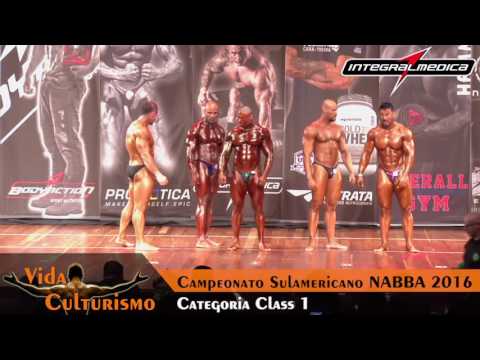 Categoria Class 1 - Campeonato Sulamericano NABBA 2016