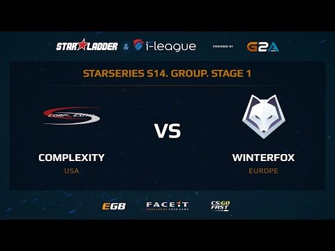 Complexity vs Winterfox - Map 2 - Cobblestone (SL i-League StarSeries XIV)