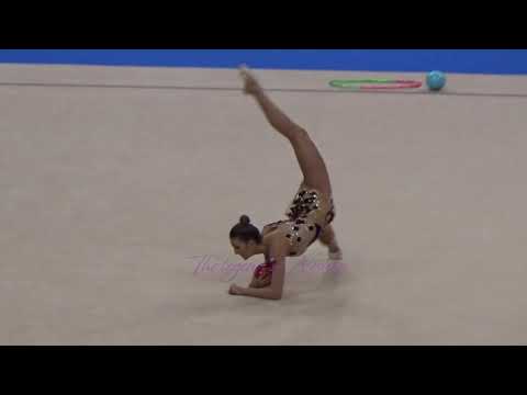 Monika MICKOVA (CZE) ball - 2015 Stuttgart worlds Qualifs