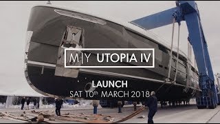 ROSSINAVI M/Y UTOPIA IV- Launch