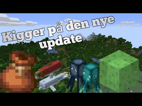 Kigger på den nye update 1.21.2 = Dansk Minecraft.