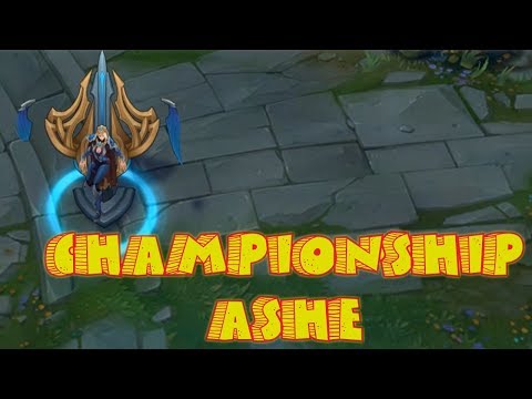 Championship Ashe Skin Spotlight - League of Legends | NightRaid LTD