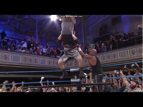 Bully Ray powerbombs Dixie Carter through table