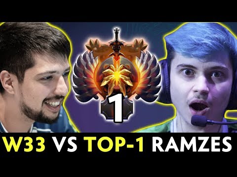 w33 vs TOP-1 RANK Ramzes — BACK TO META with MID Chicken